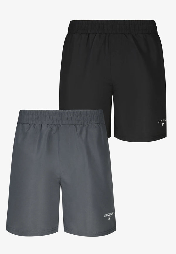 Pack de 2 Calções (Preto + Cinza)