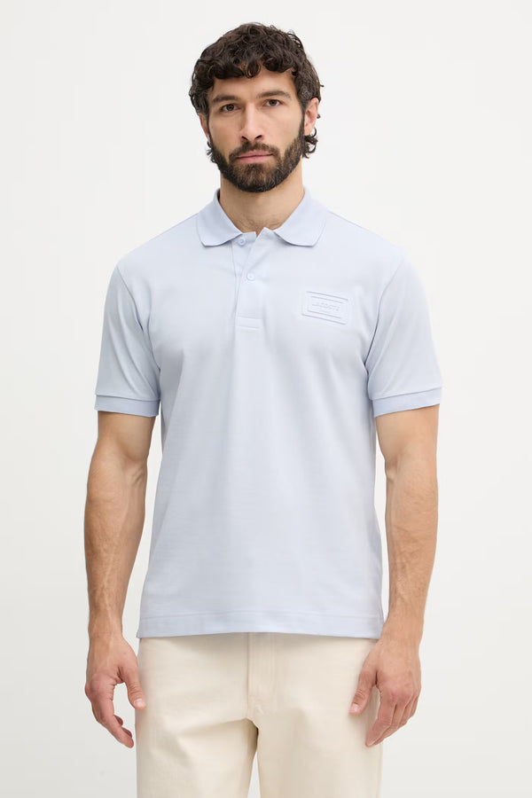 Polo Piquet Azul Claro
