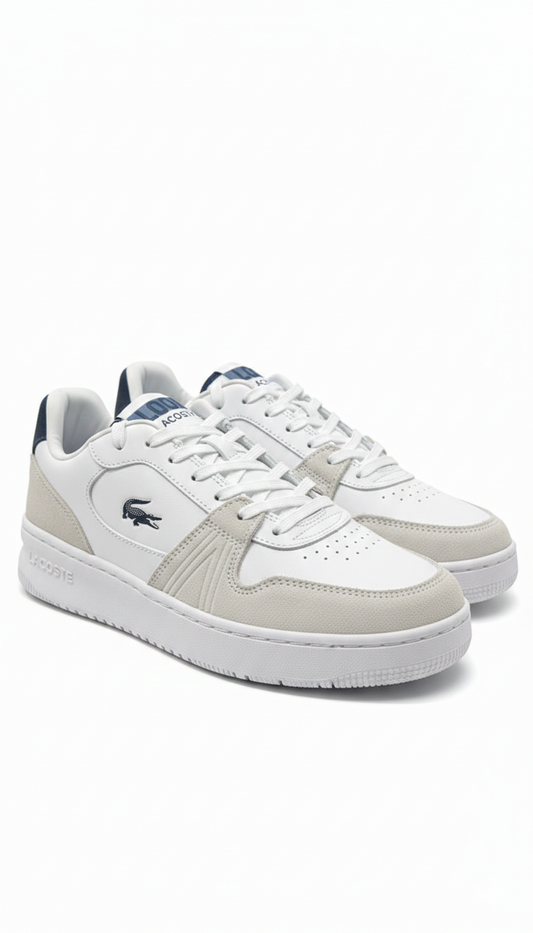 Sapatilhas L001 Brancas e Azuis Lacoste SS26