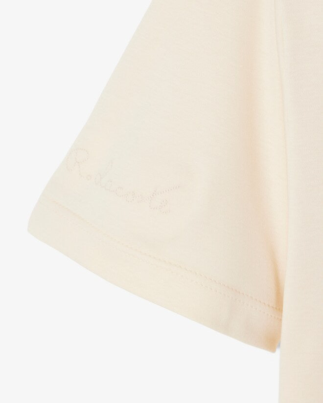 T-shirt Bege Lacoste SS26