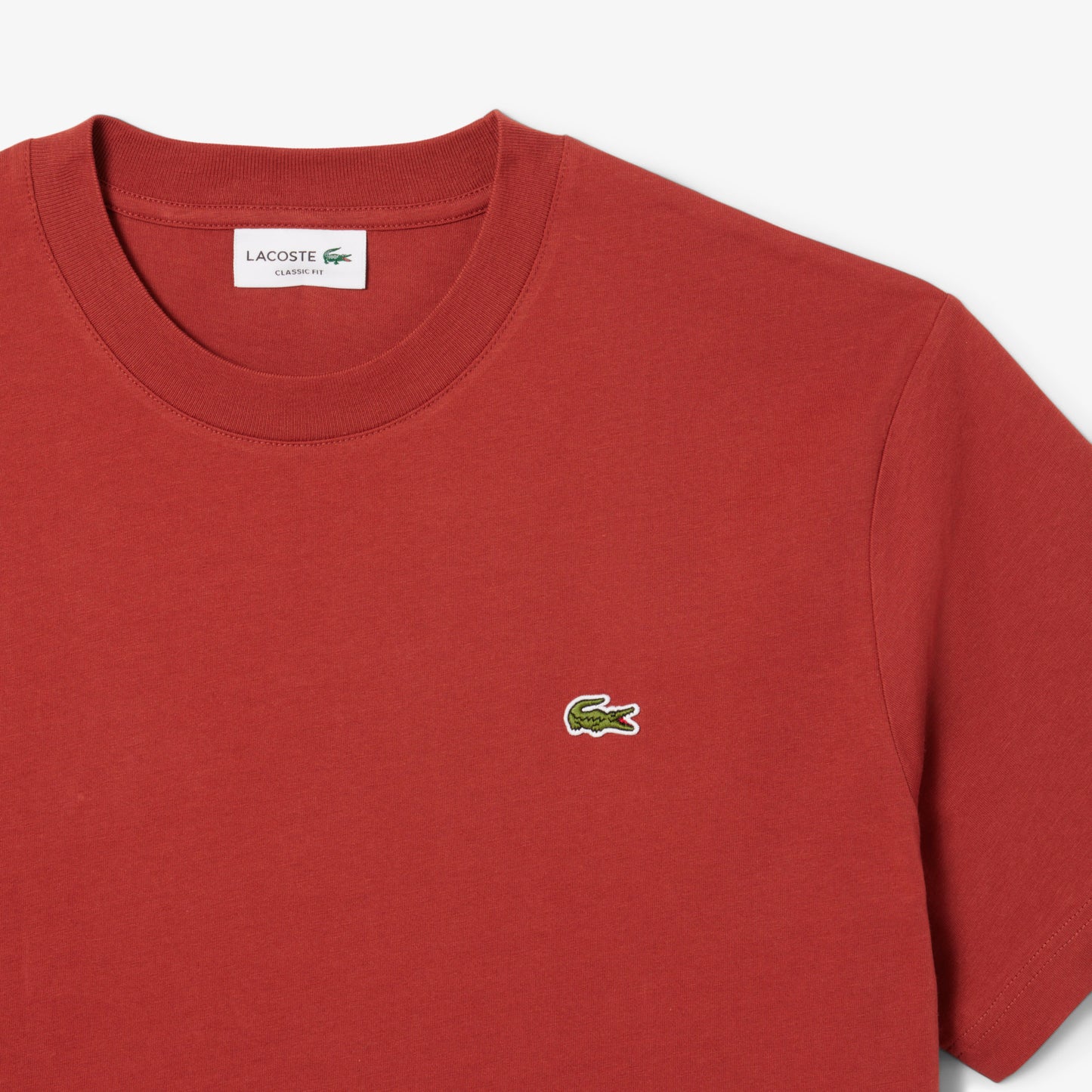 T-shirt Tijolo Lacoste SS25 Lacoste