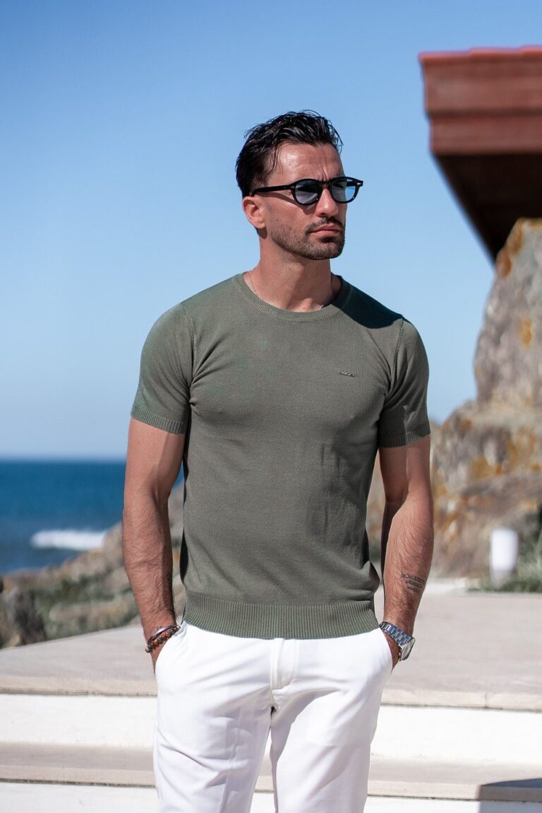 T-shirt Verde IC Wear SS25