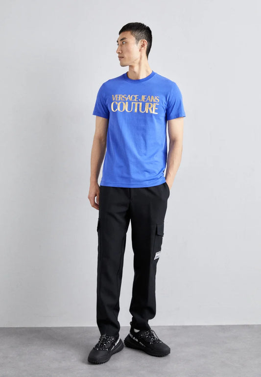 T-shirt Versace Jeans Couture Azul SS24
