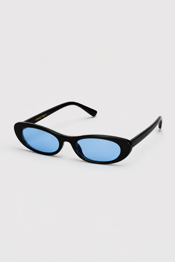 Óculos de Sol Tina Black - Blue SS26