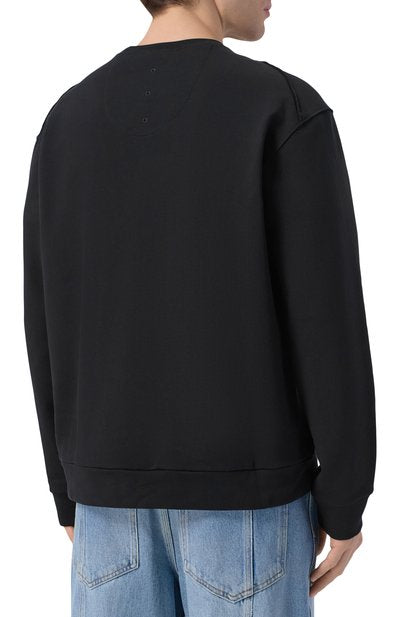 Camisola Preta com Detalhe Lateral Premiata