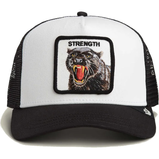 Chapéu Strength Branco e Preto