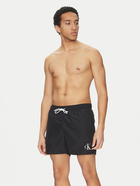 Calções de Banho Preto Calvin Klein SS25