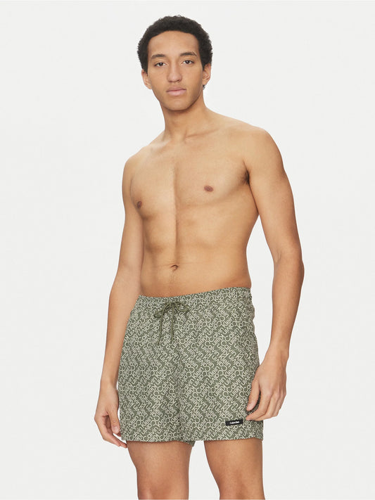 Calções de Banho Verdes Calvin Klein SS25