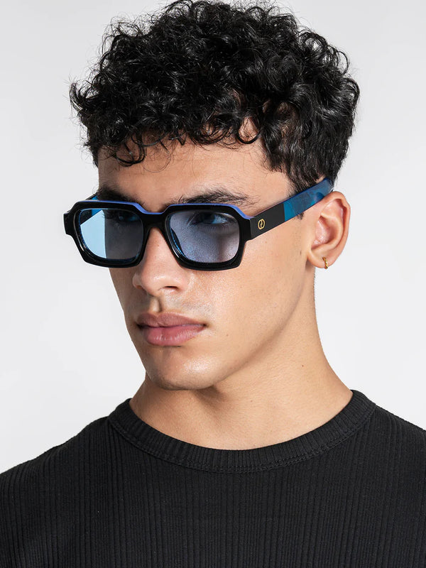 Óculos de Sol com Lente Azul