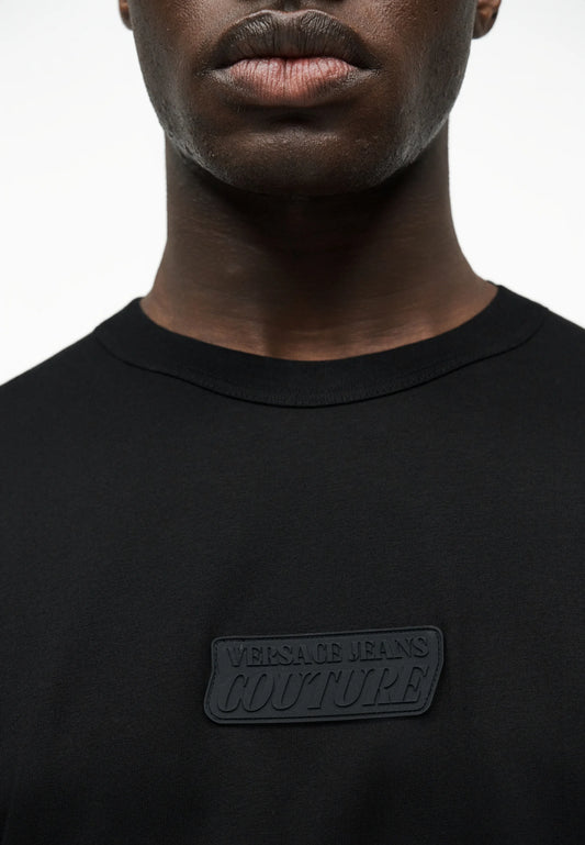 T-shirt Preta Versace Jeans Couture SS26