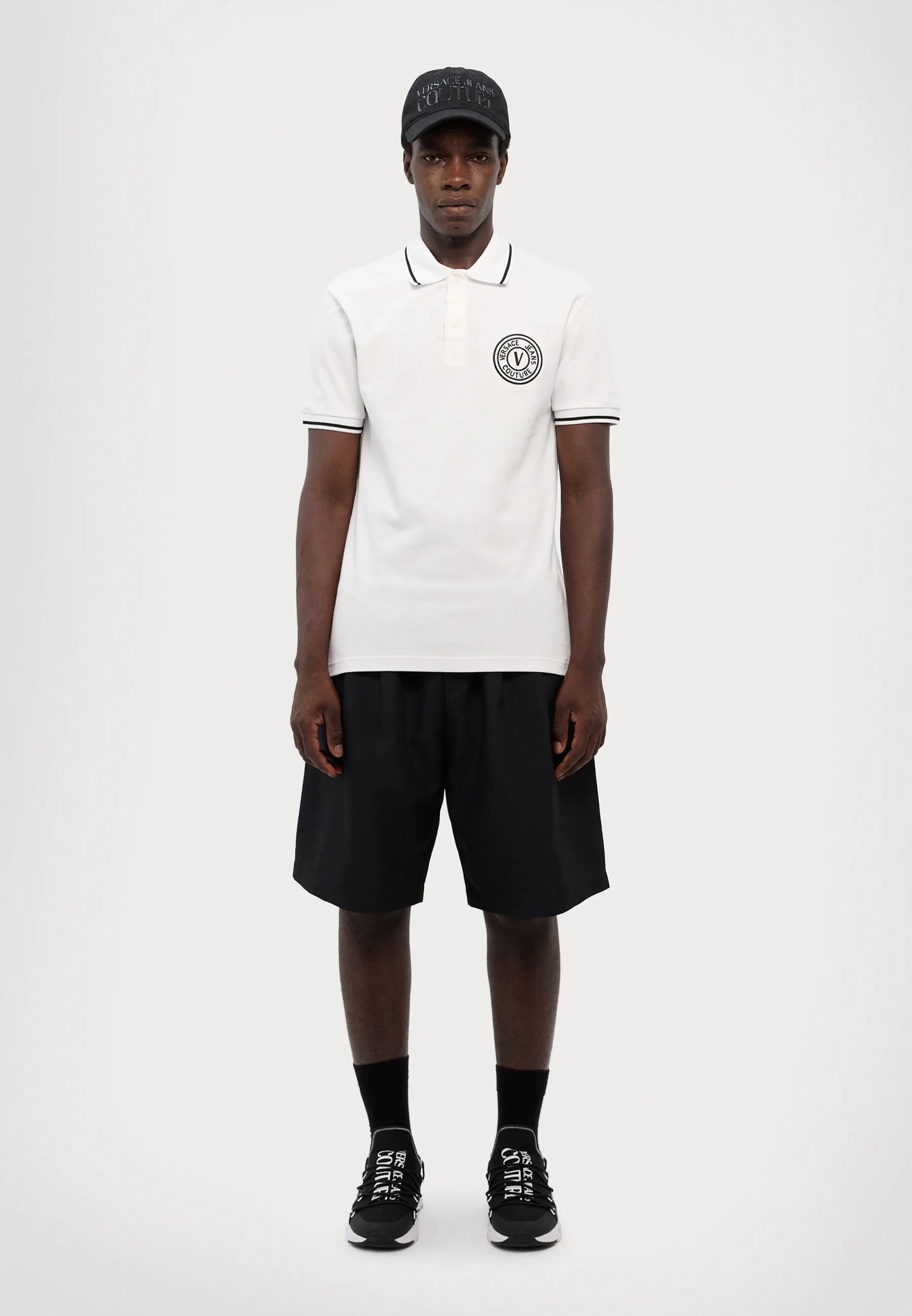 Polo Branco Versace Jeans Couture SS26