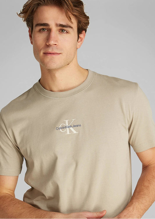 T-shirt Bege Calvin Klein SS25