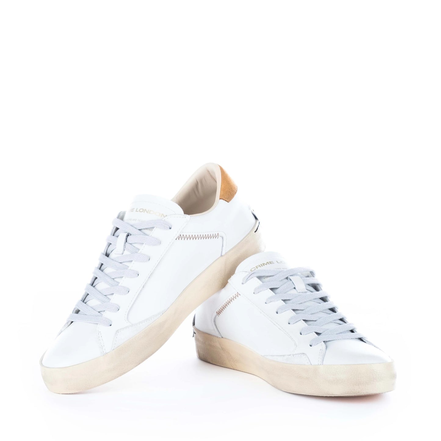 Sapatilhas Brancas Crime London SS26