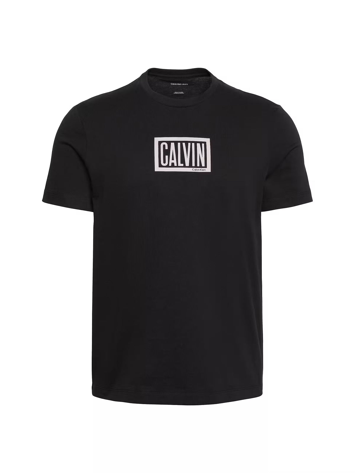 T-shirt Estamapada Calvin Klein Preta Calvin Klein