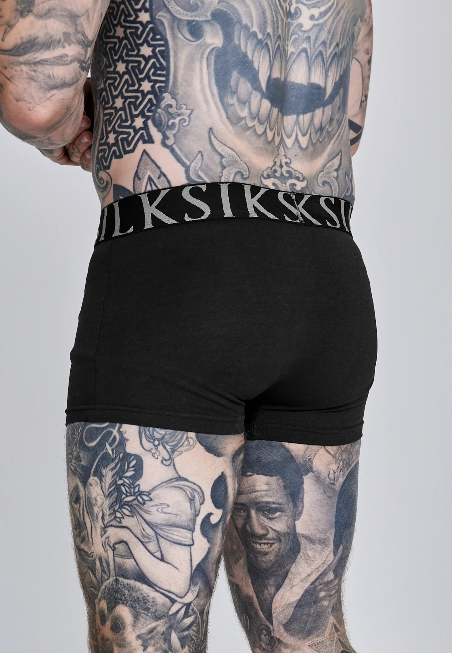 Boxers Pretos Pack 5 SikSilk FW25