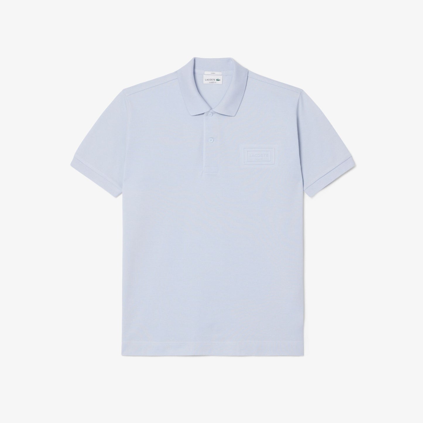 Polo Piquet Azul Claro
