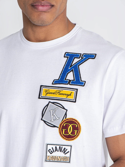 T-shirt Branca Gianni Kavanagh FW25