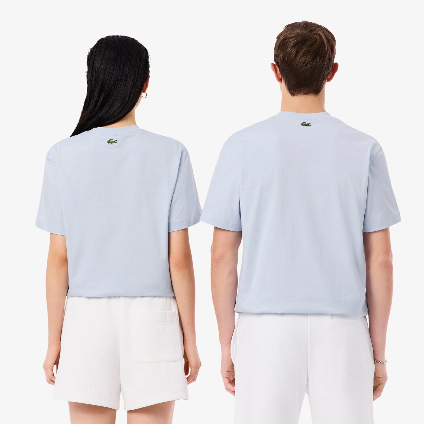 T-Shirt Azul Claro Lacoste SS26