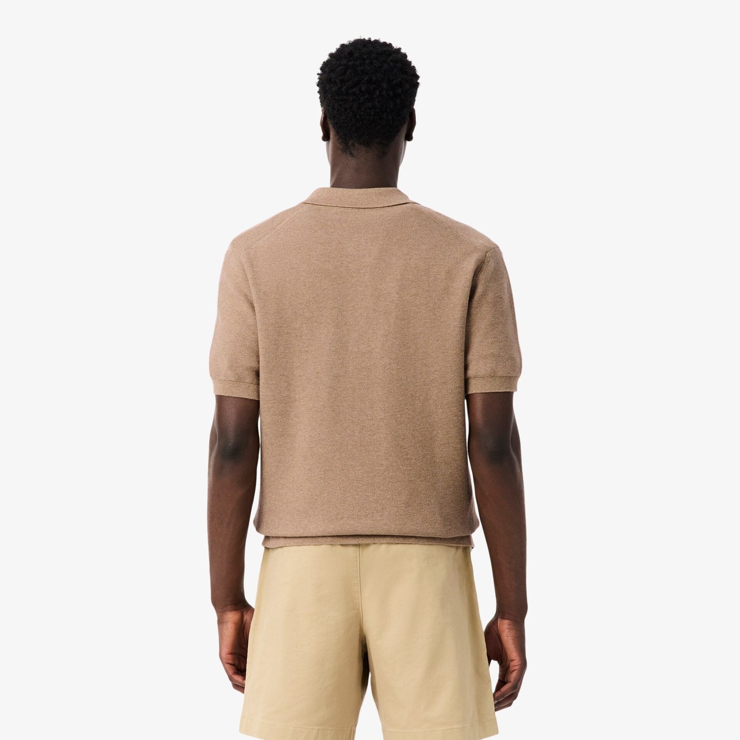 Polo Castanho Lacoste SS26