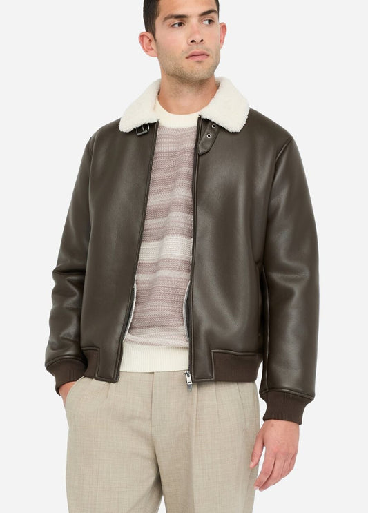 Casaco Biker Castanho Liu Jo SS26