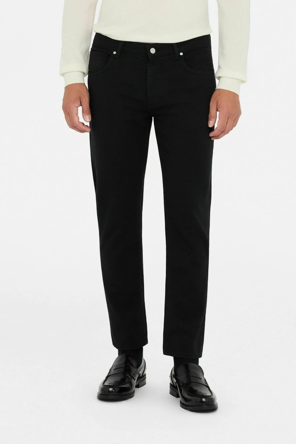 Calça de Ganga Preta Slim Fit