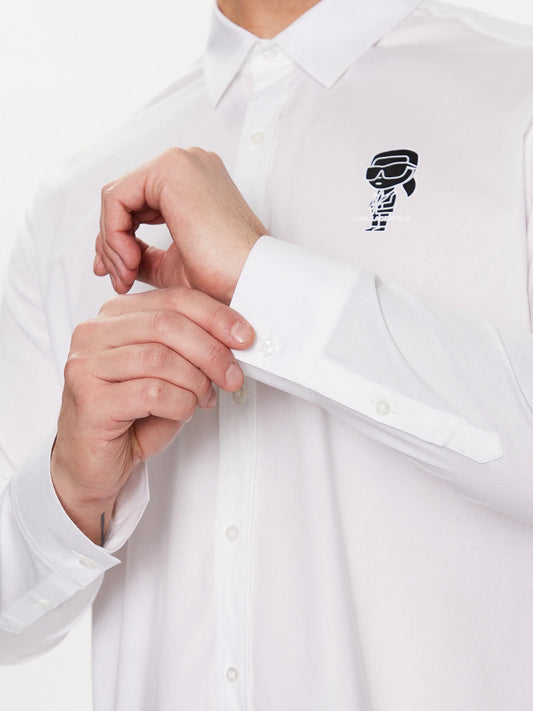 Camisa Karl Branca Lagerfeld