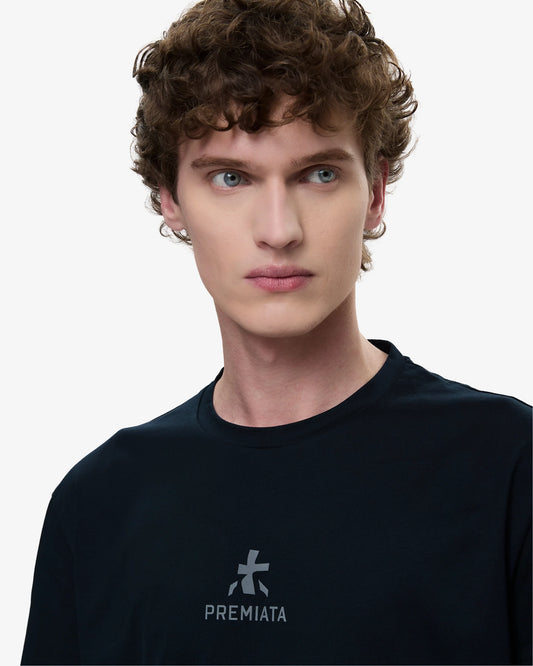 T-shirt Azul Premiata SS26