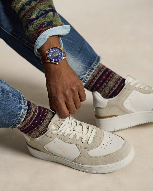 Sapatilhas Bege Ralph Lauren SS26