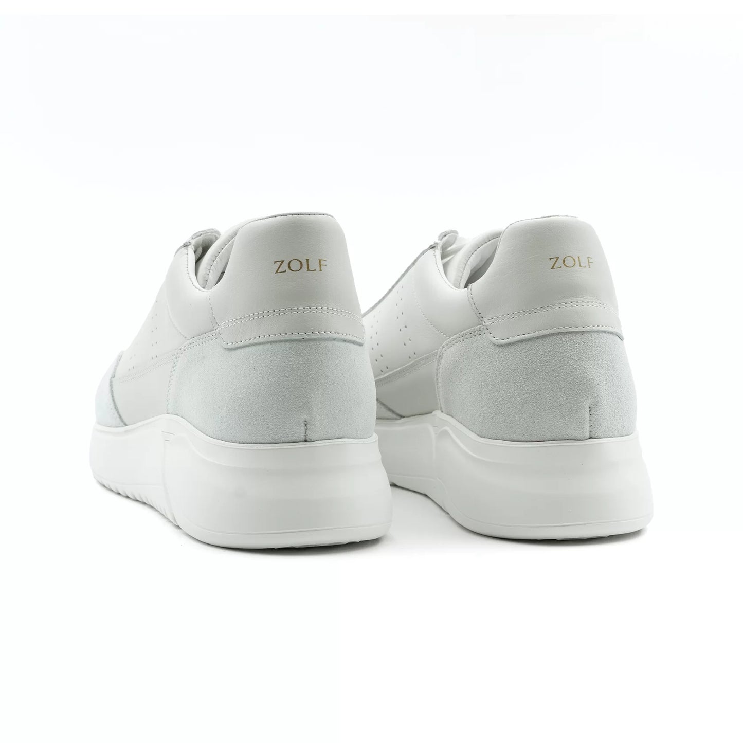 Zapatillas deportivas Zolf blanco roto.