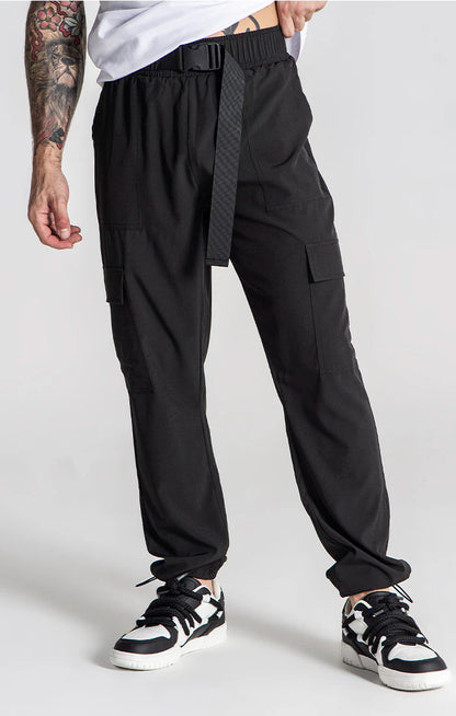 Calças Cargo Preta Gianni Kavanagh SS25 Gianni Kavanagh