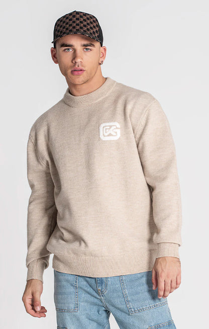 Camisola Malha bege Gianni Kavanagh FW24 Gianni Kavanagh