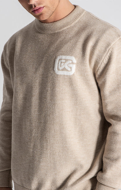 Camisola Malha bege Gianni Kavanagh FW24 Gianni Kavanagh