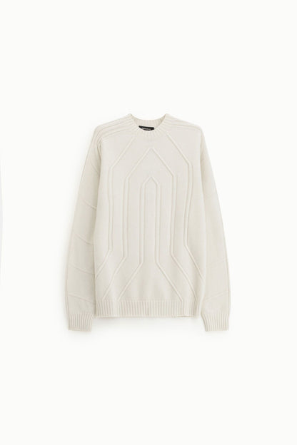 Camisola de Malha Bege Imperial FW25 Imperial