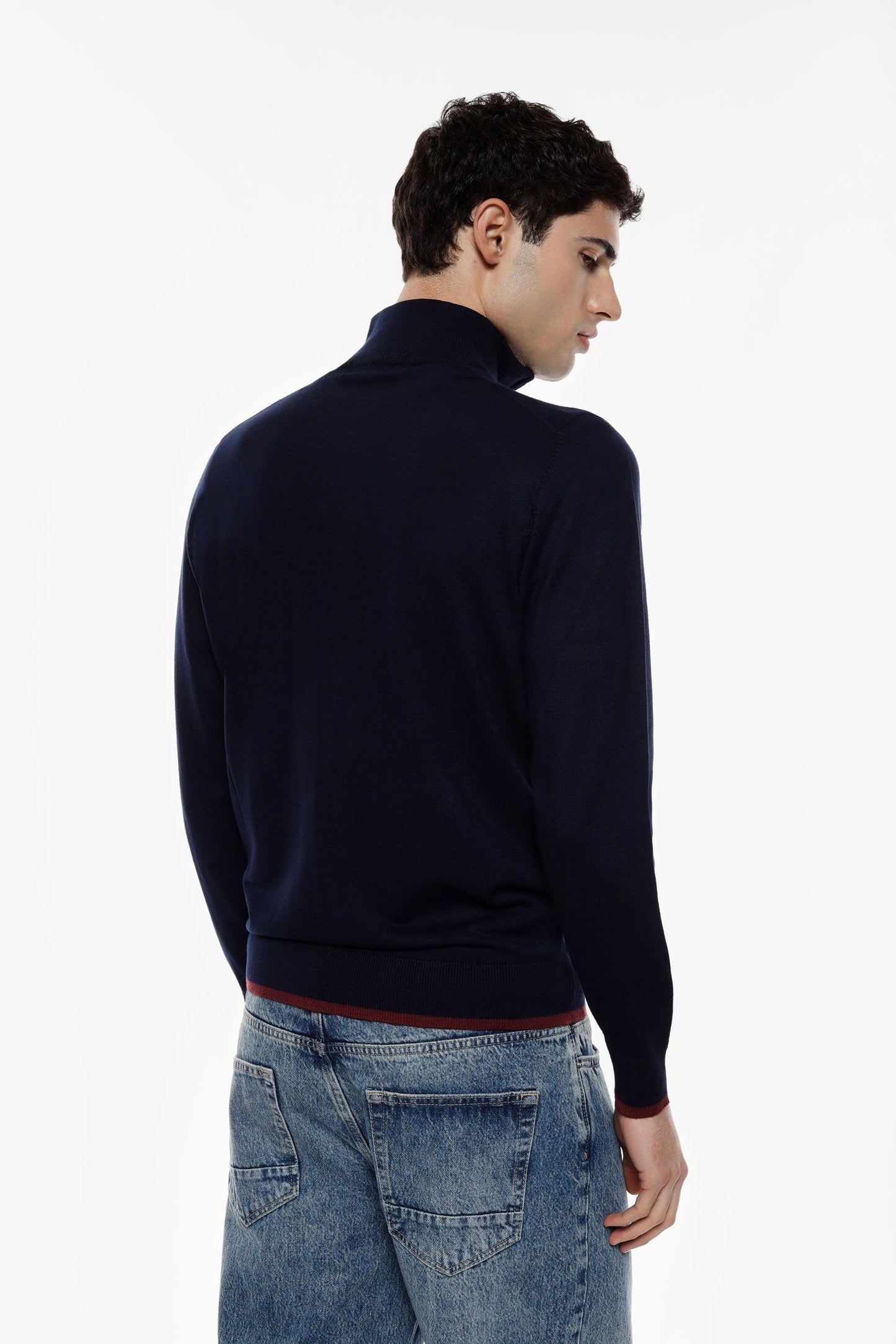 Camisola de Malha Azul Imperial FW25