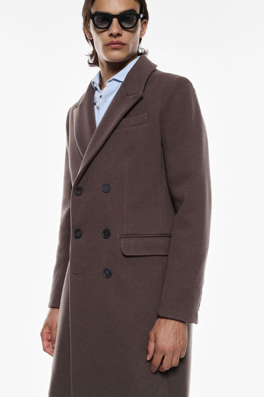 Sobretudo Castanho Imperial FW25