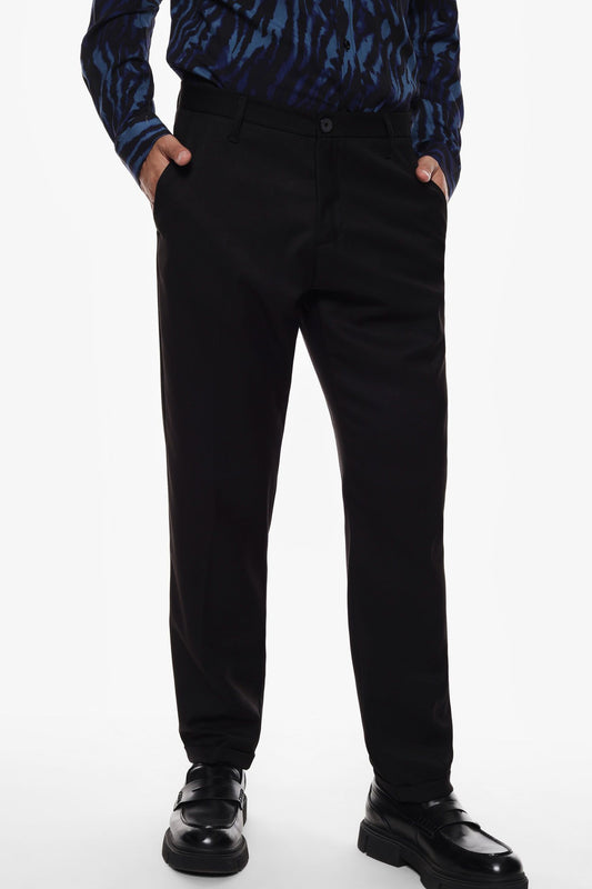 Calça Clássica Preta Imperial FW25