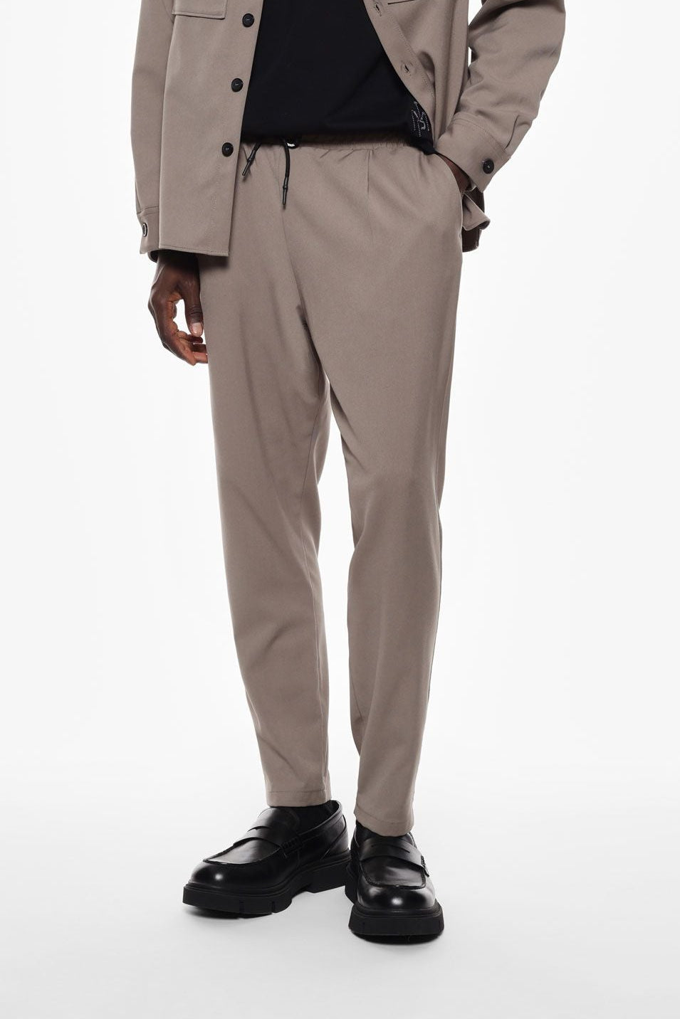 Calça de Cordão Taupe Imperial FW25