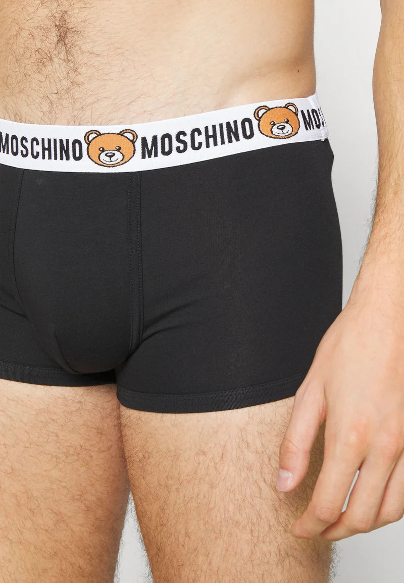 Boxers Moschino Pretos V1A1387