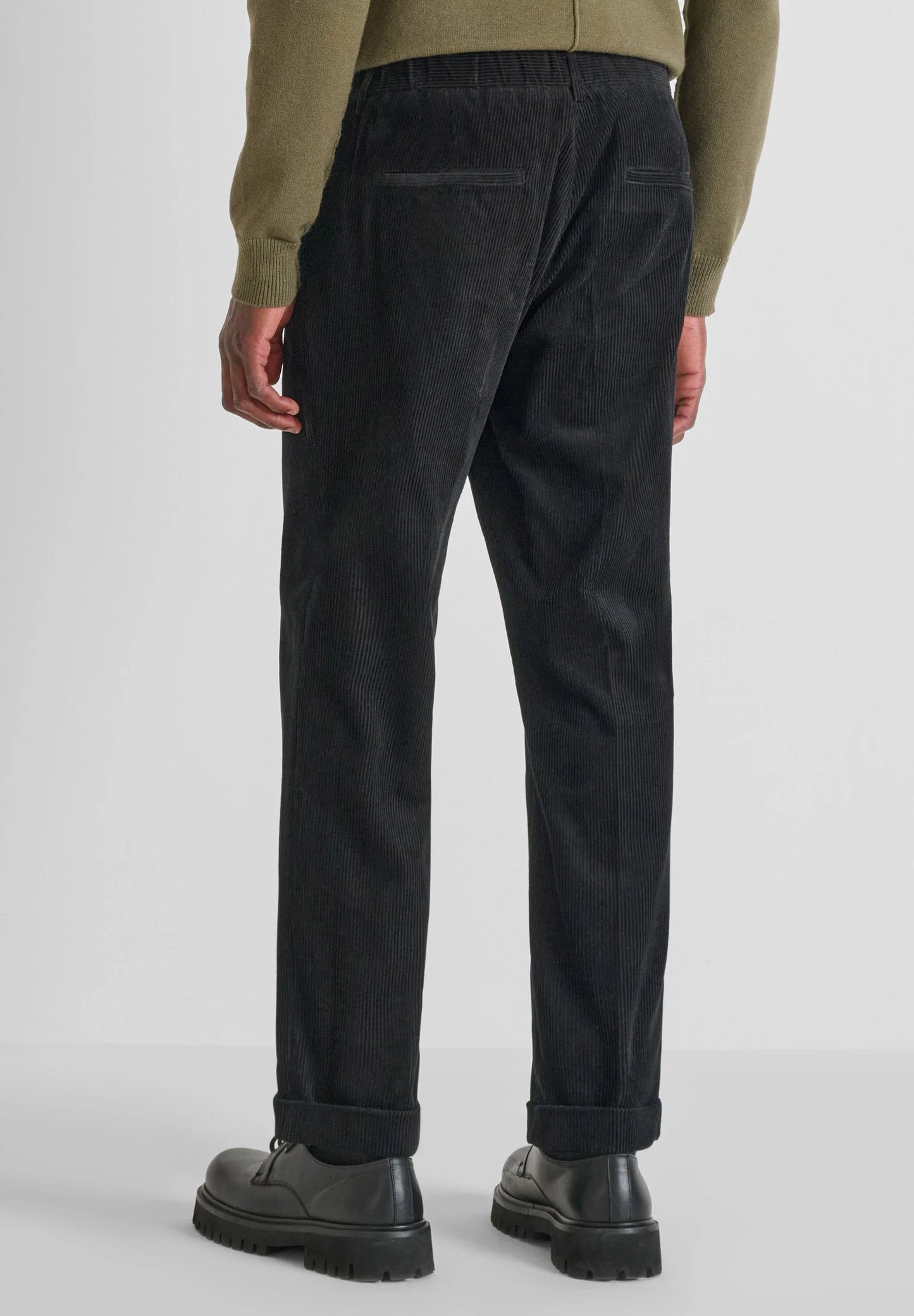 Calça Preta Bombazine Antony Morato FW25