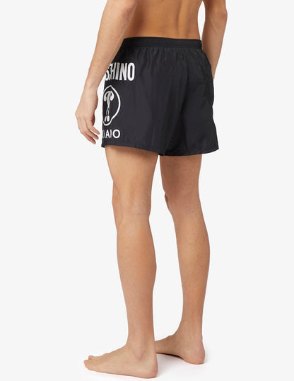 CALÇÕES DE BANHO MOSCHINO PRETOS V3A4287 SS24 Moschino
