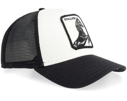 Chapéu Goorin Bros Preto e Branco Stallion SS26 GoorinBros