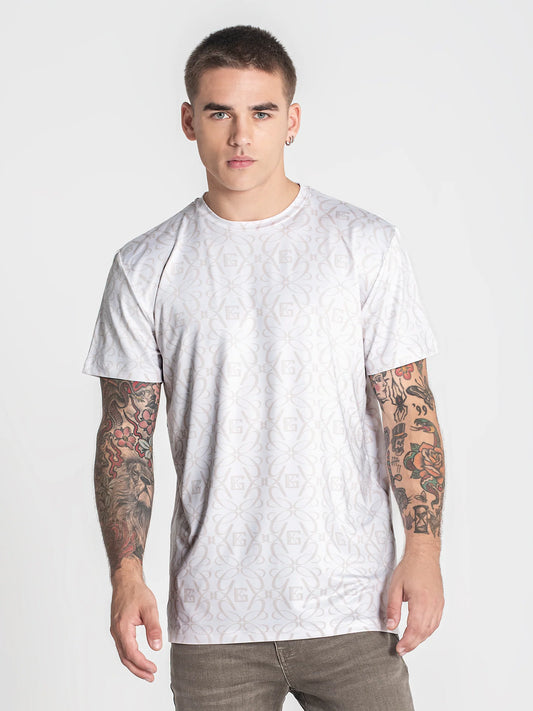 T-shirt Branca Gianni Kavanagh SS25