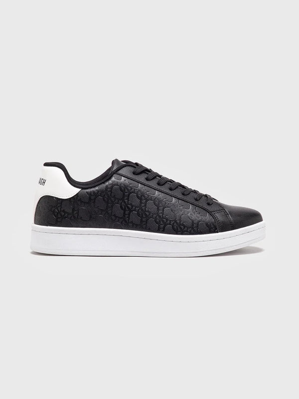 Sapatilhas com Monograma Gianni Kavanagh Preto