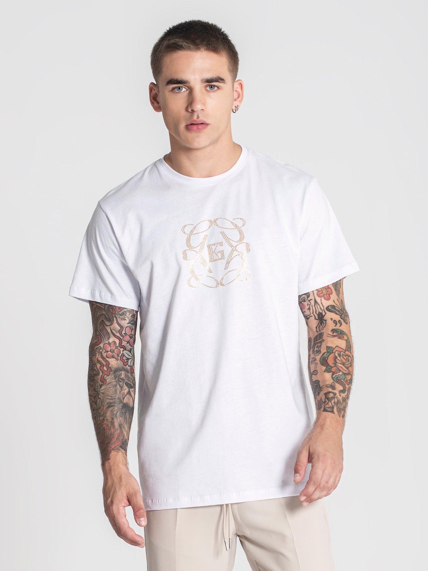 T-shirt Branca Gianni Kavanagh SS25