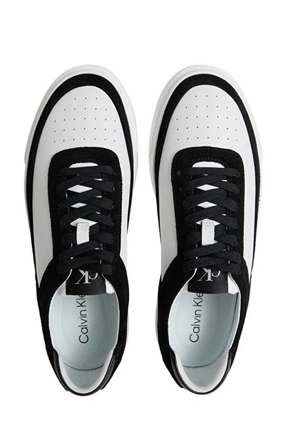 Sapatilhas Pretas e Brancas Calvin Klein FW25 Calvin Klein