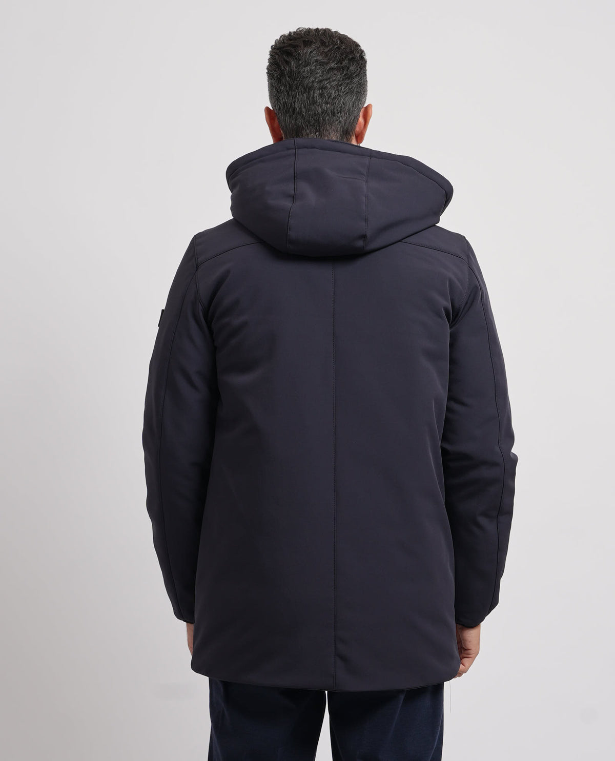 Casaco Parka com Capuz Yes Zee Azul Yes Zee