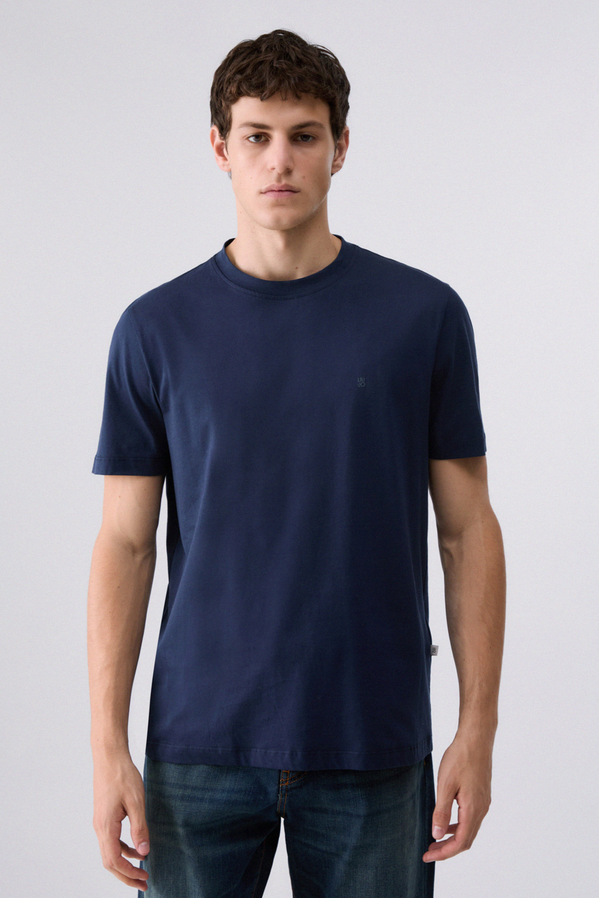 T-shirt Básica Liu Jo Azul LIU JO