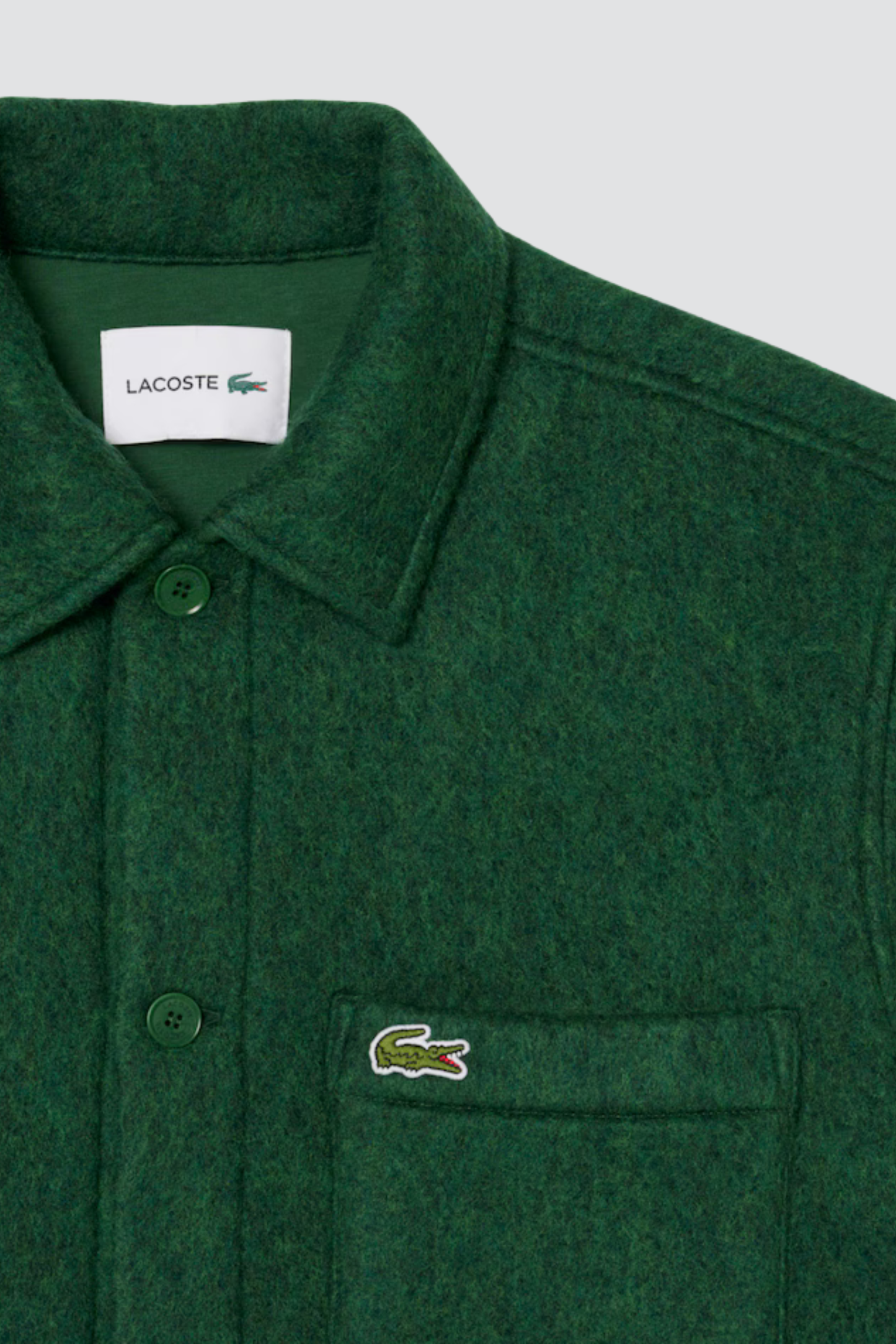 Casaco Verde Lacoste FW25