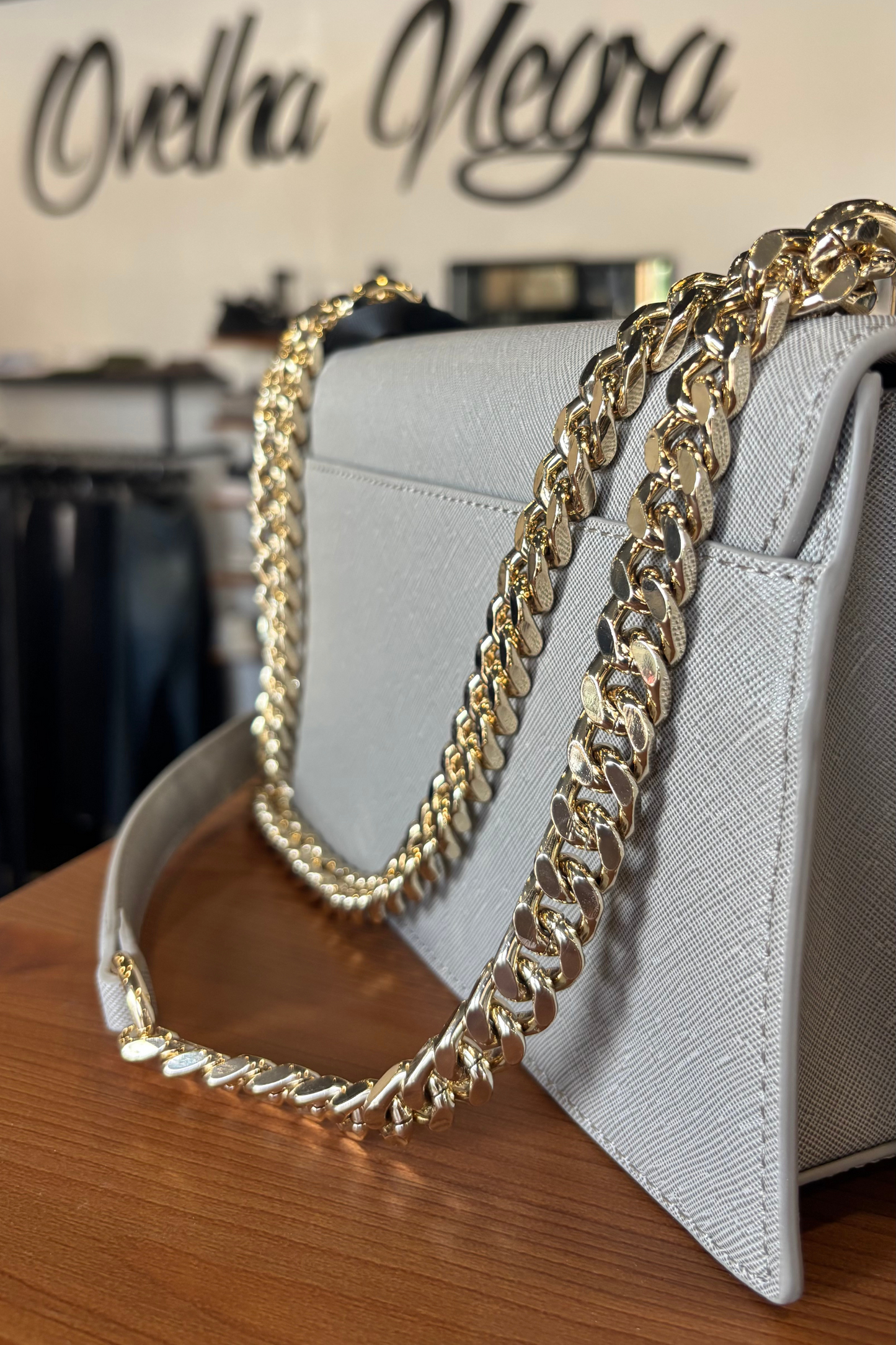 Mala Cinza Just Cavalli FW25