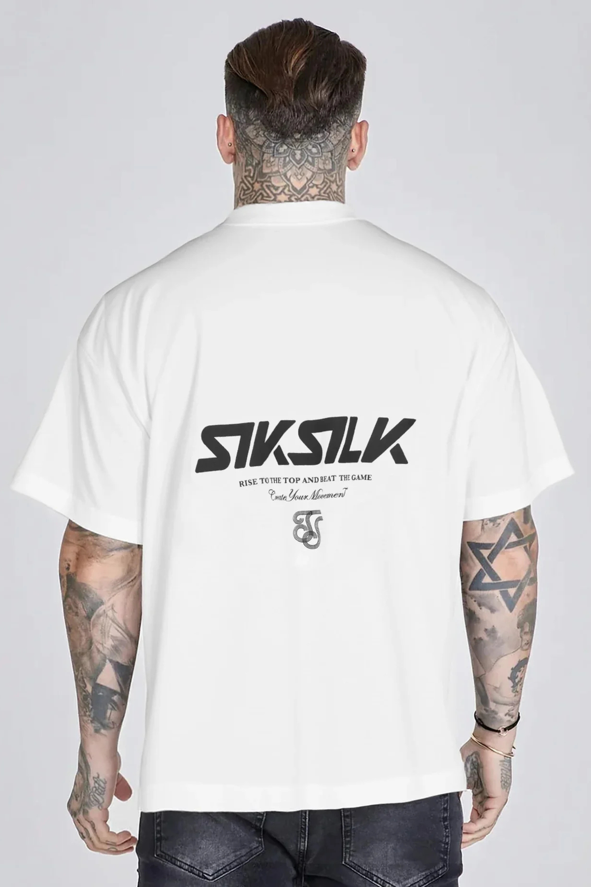 T-shirt Branca Estampada SikSilk